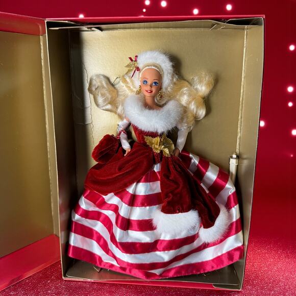 Peppermint Princess Barbie 1994 The Winter Princess Collection Mattel Ltd Ed - Picture 1 of 8